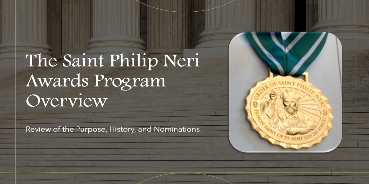 Saint Philip Neri Awards Slide